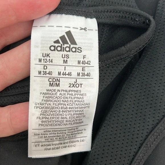 Adidas Black Work out tank top - Picture 4 of 4